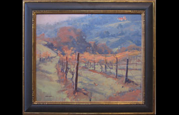"Autumn Vineyard"