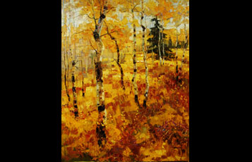 "Meadow with Aspen"