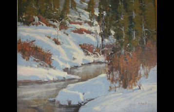 "Creek at the Top of the Pass"