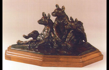 "Three Black Bears"