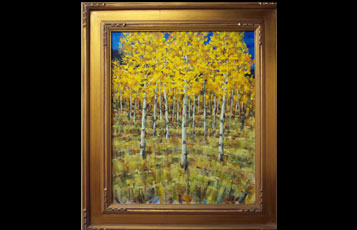 "Sunny Aspens"
